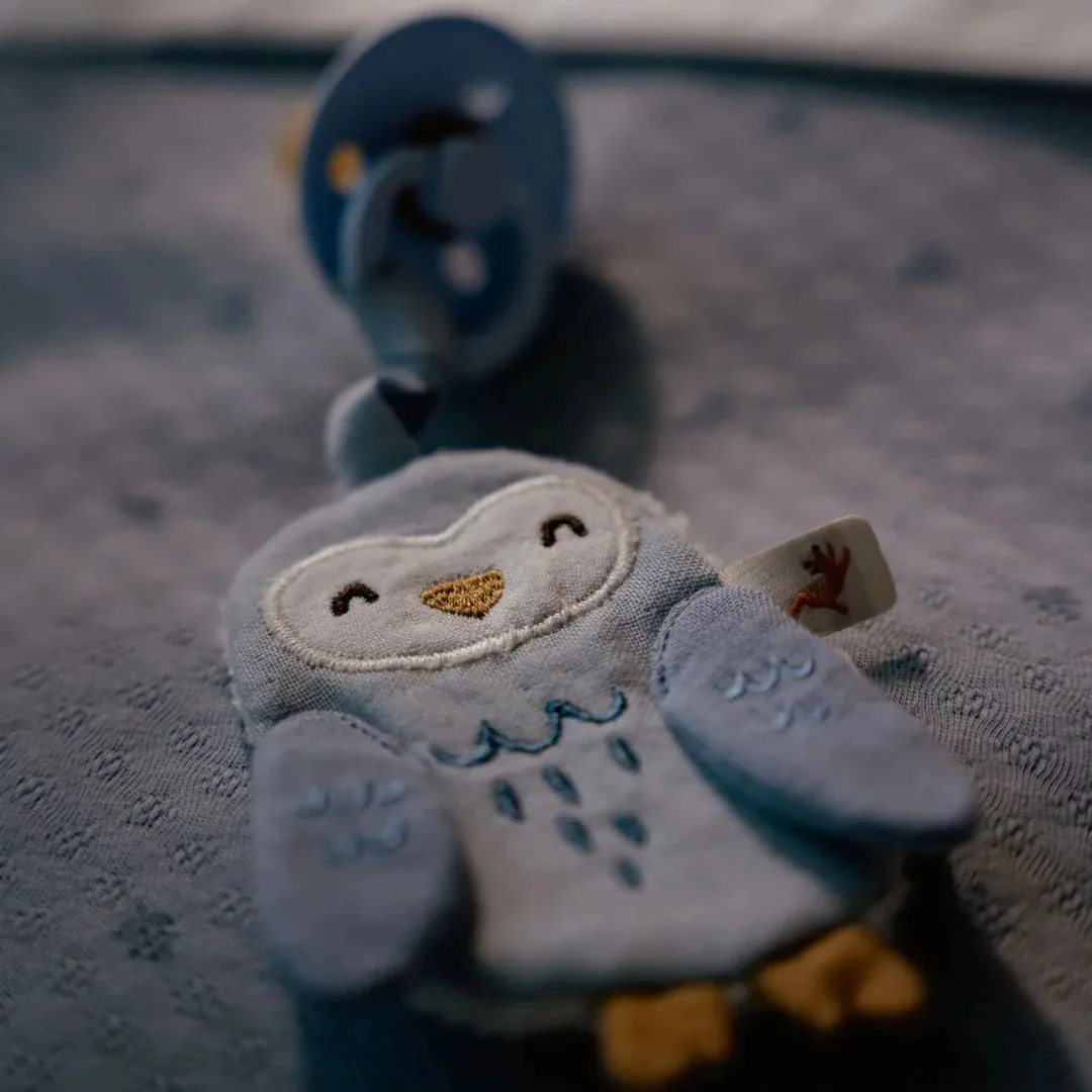 Little Dutch® Cuddle Cloth and Pacifier Holder Forest Friends - Image 3