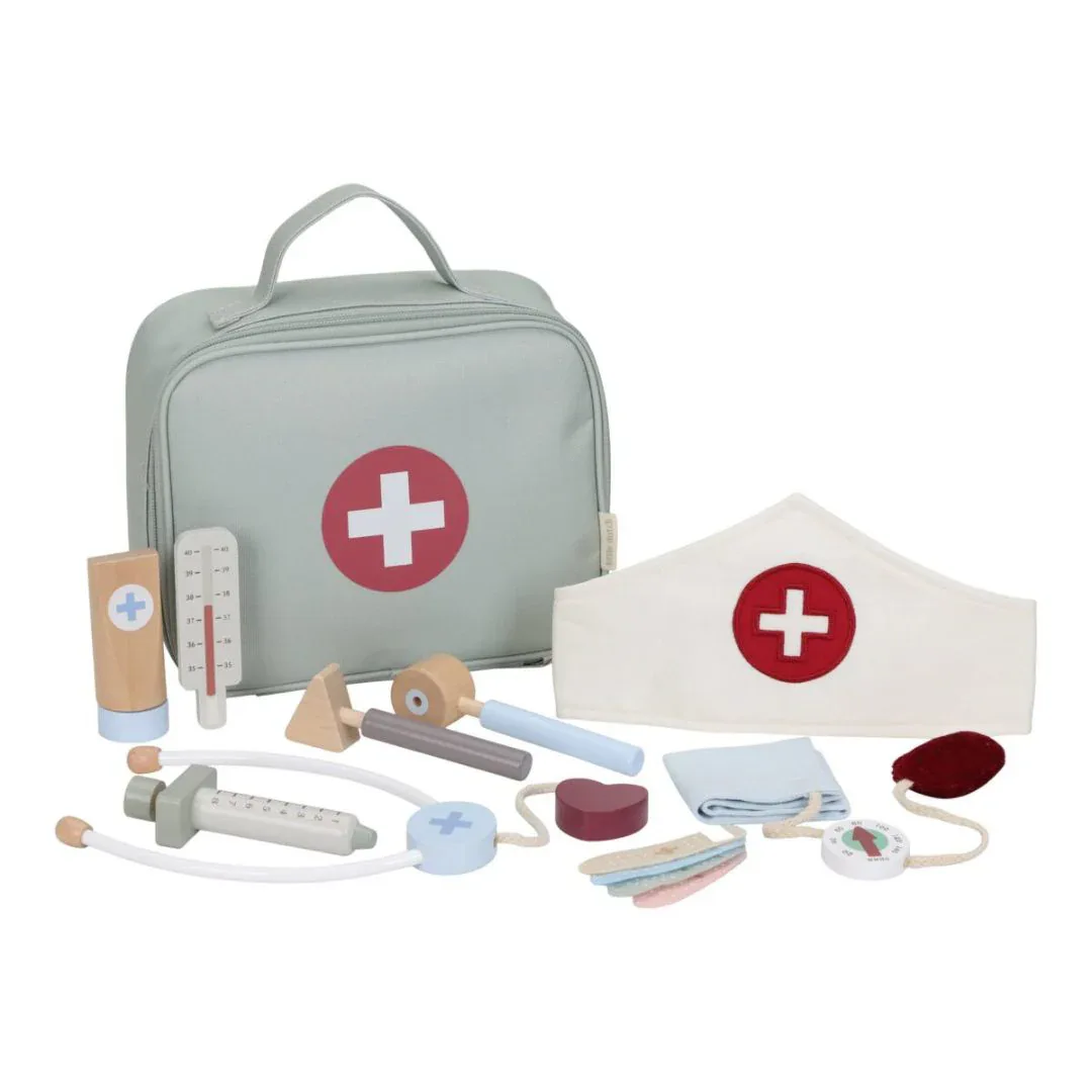 Little Dutch® Doctor's bag playset Green