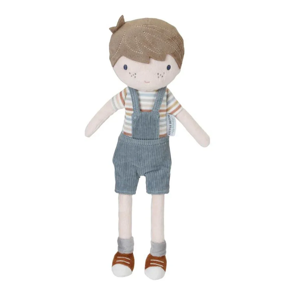 Little Dutch® Doll Jim - L (50 cm) Blue - Image 3
