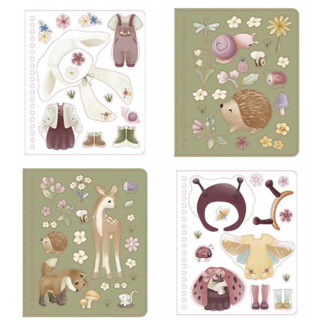 Little Dutch® Dress me up book Fairy Garden - Image 3