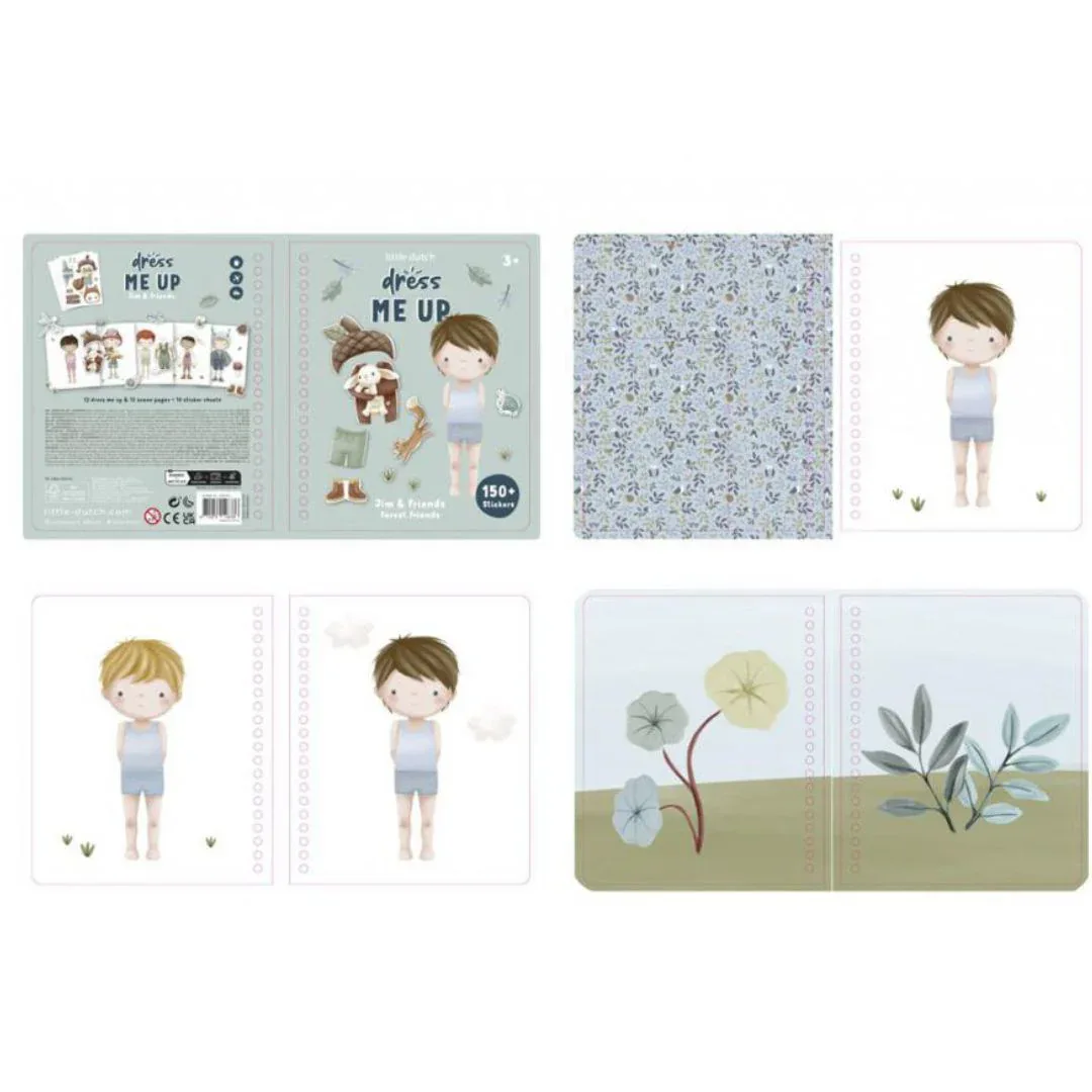 Little Dutch® Dress me up book Forest Friends - Image 2