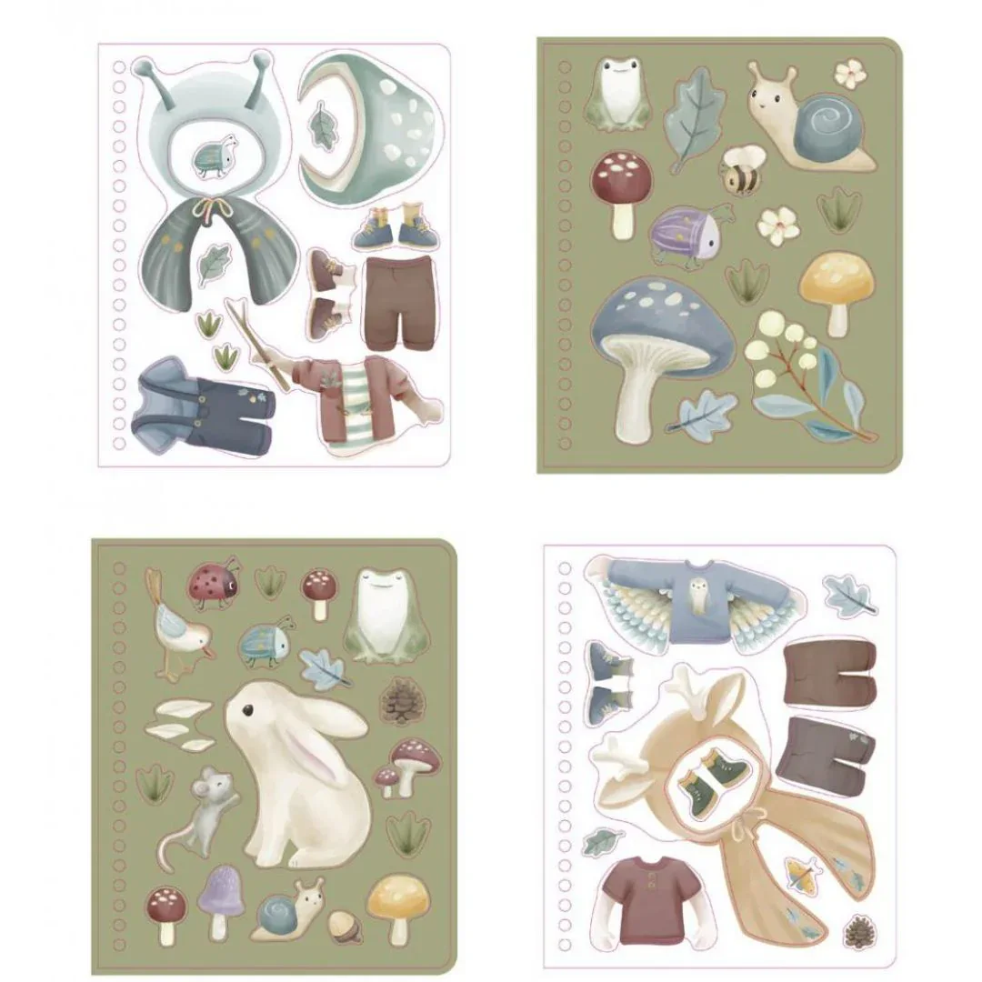 Little Dutch® Dress me up book Forest Friends - Image 3