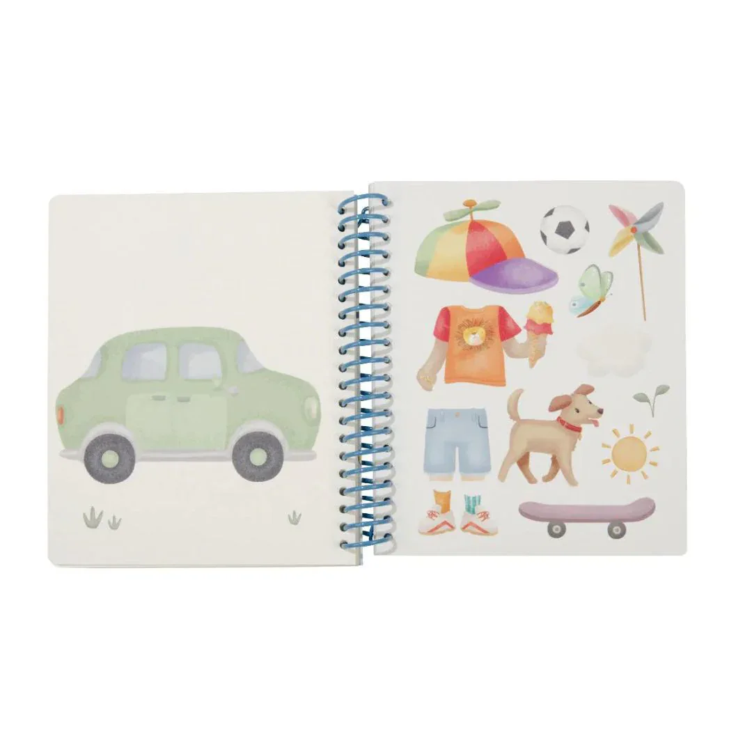 Little Dutch® Dress me up book Jim & Friends - Image 4