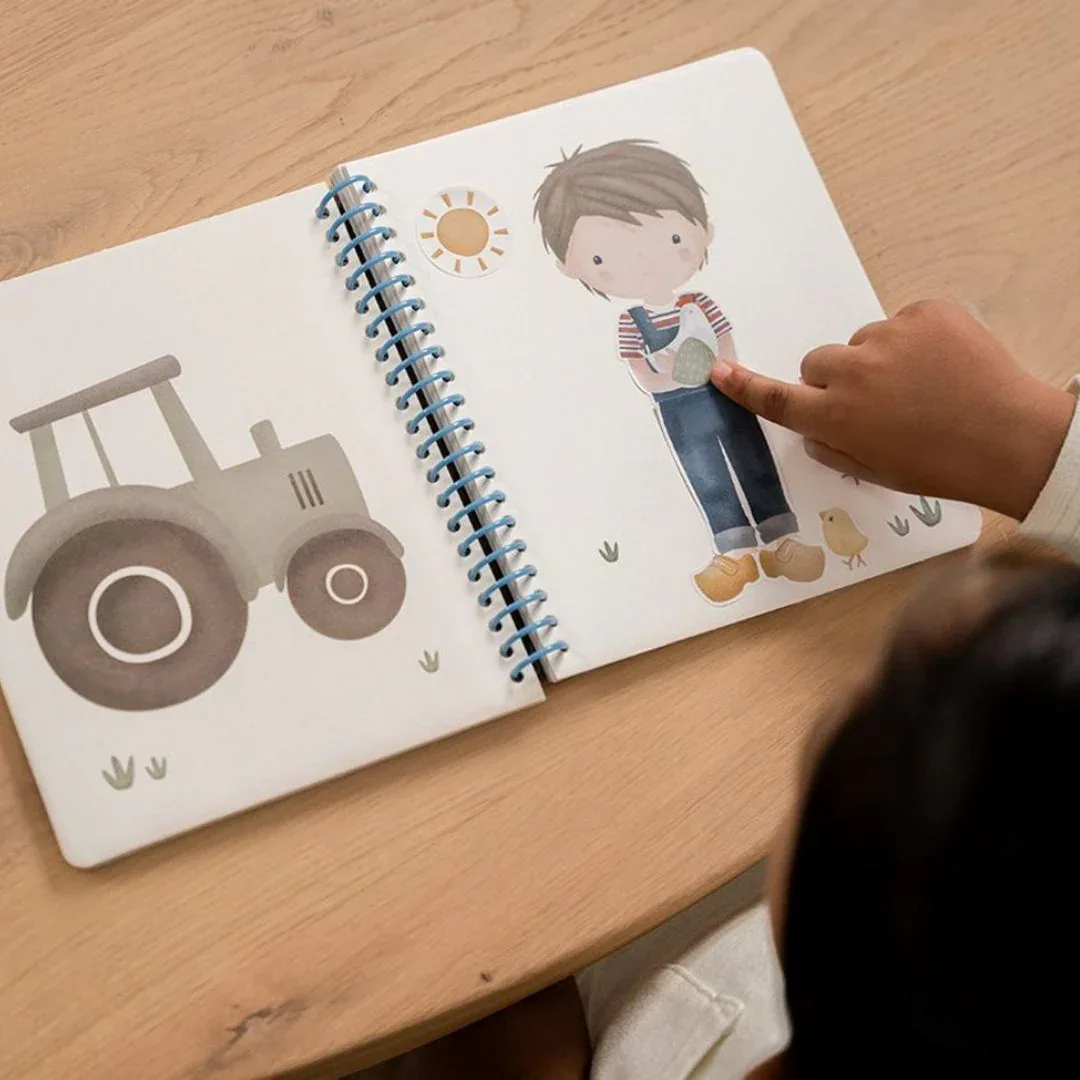 Little Dutch® Dress me up book Jim & Friends - Image 6