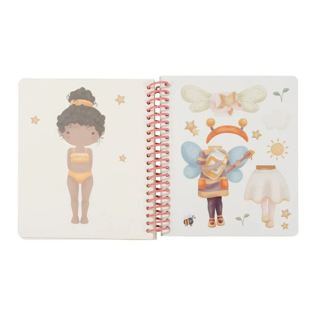 Little Dutch® Dress me up book Rosa & Friends - Image 3