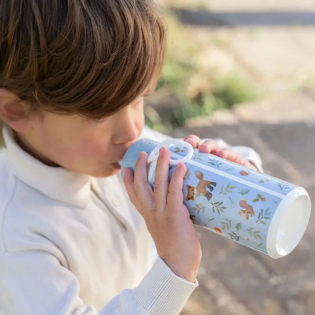 Little Dutch® Drinking bottle pop-up Forest Friends 400ml - Image 2