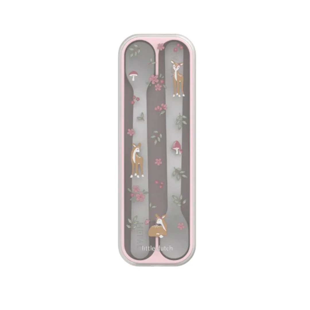 Little Dutch® Feeding spoon set of 2 Fairy Garden - Image 2
