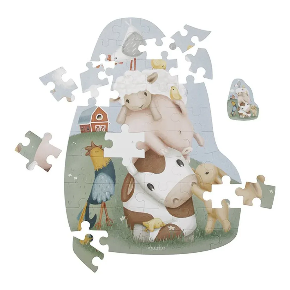 Little Dutch® Floor Puzzle Little Farm XL