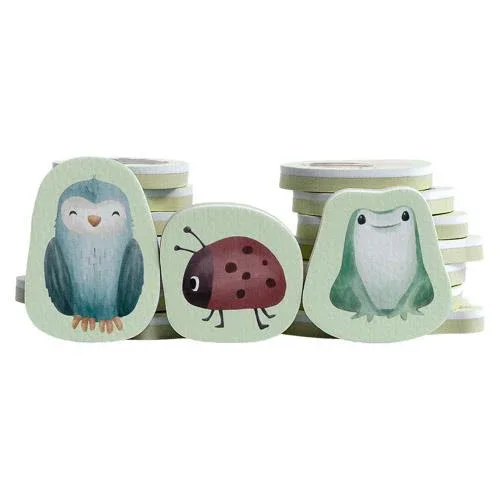 Little Dutch® Foam bath toys Forest Friends & Fairy Garden  - Image 2