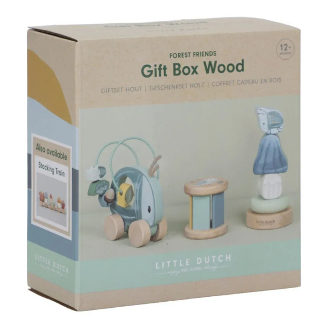 Little Dutch® Gift Box Wood Forest Friends - Image 2