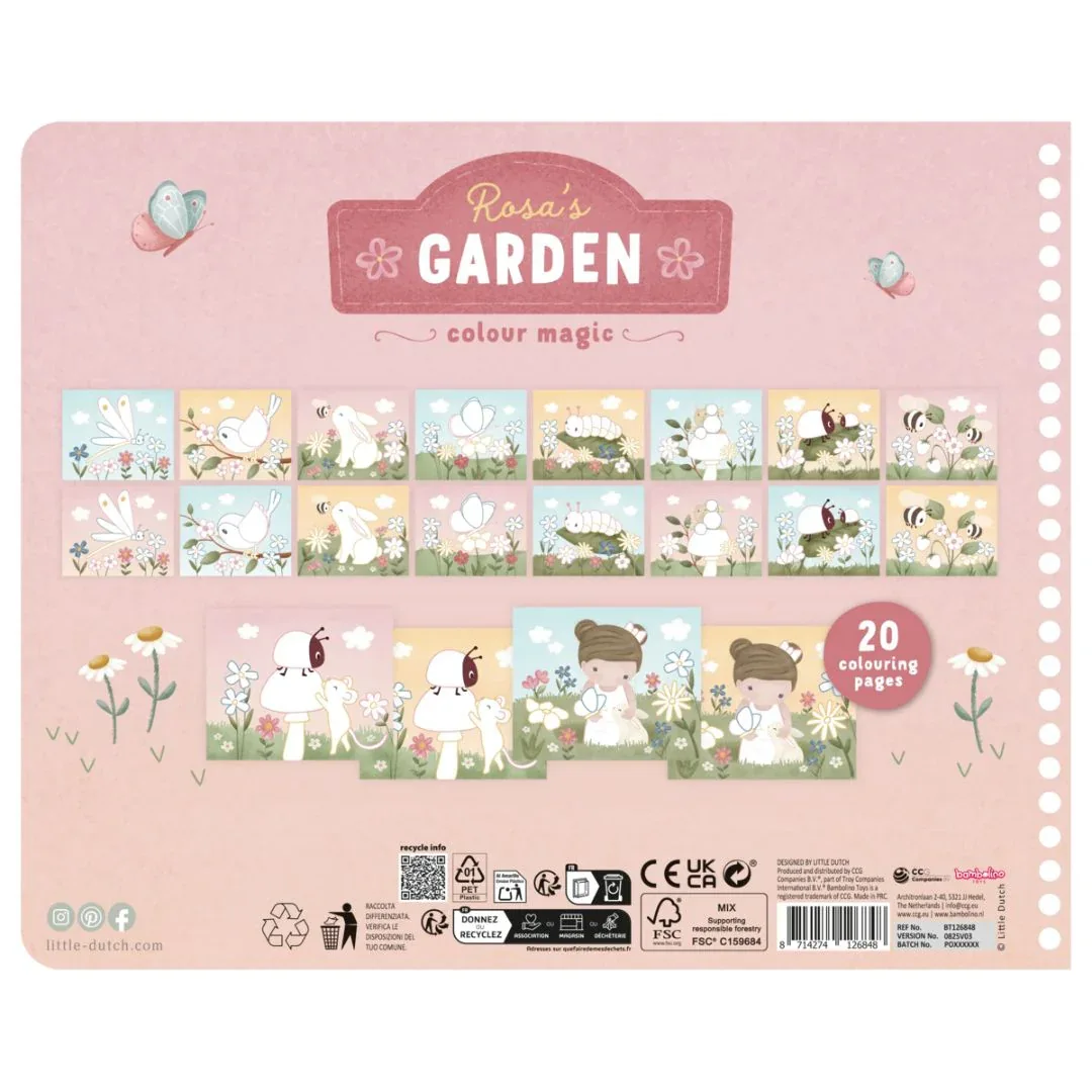 Little Dutch® Magical Coloring Book Rosa & Friends - Image 2