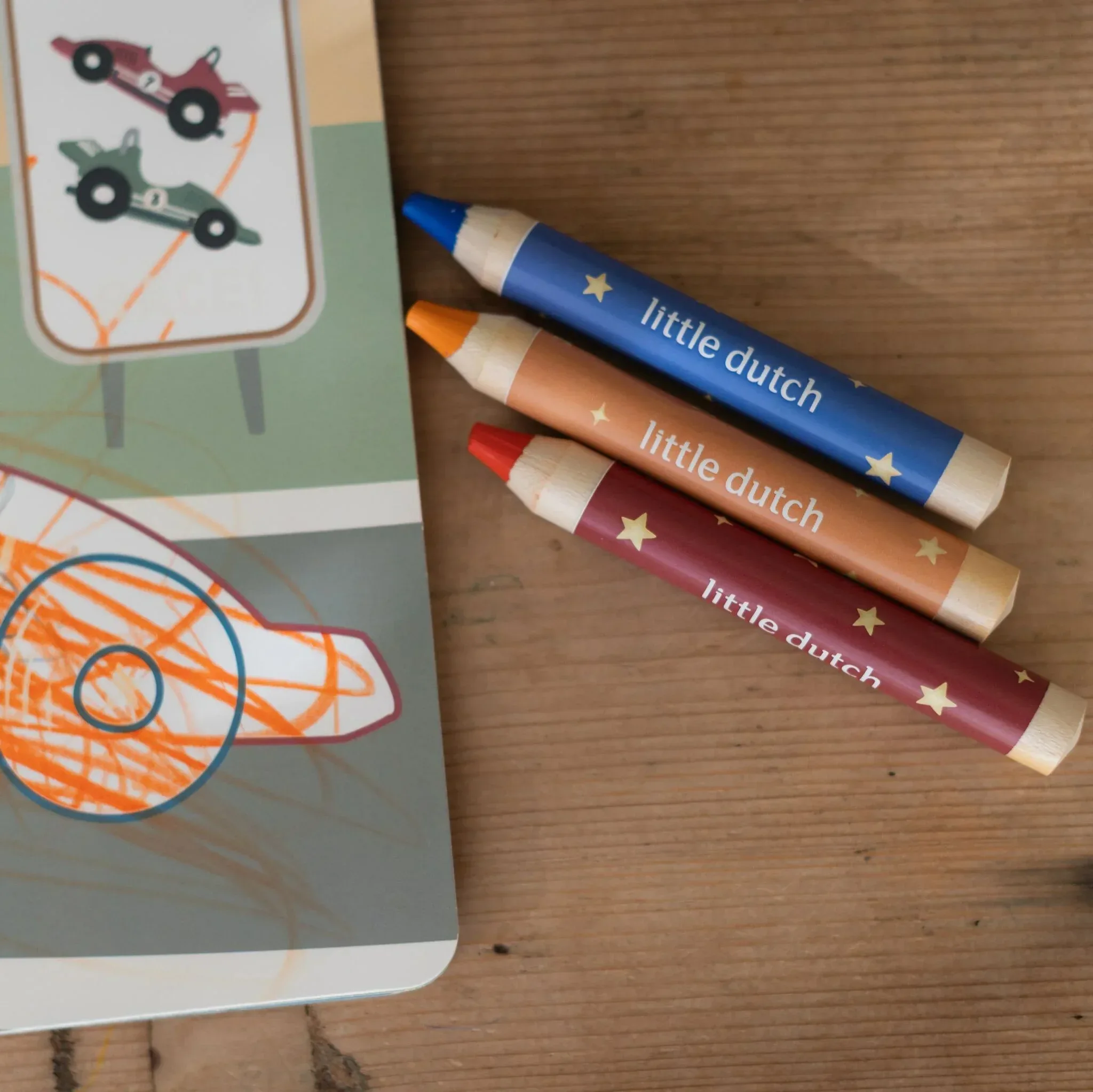 Little Dutch® Magic Colouring Book Jim & Friends - Image 4