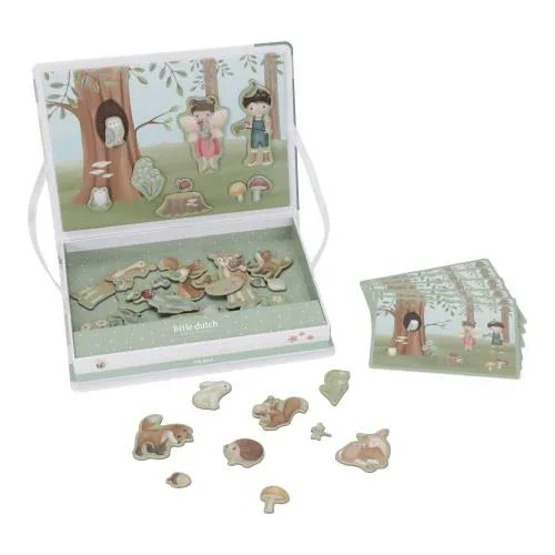 Little Dutch® Magnetic Playboard Forest Friends FSC - Image 2