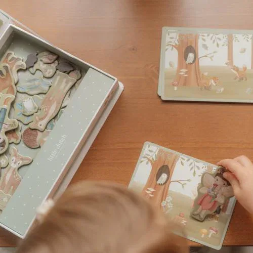 Little Dutch® Magnetic Playboard Forest Friends FSC - Image 4