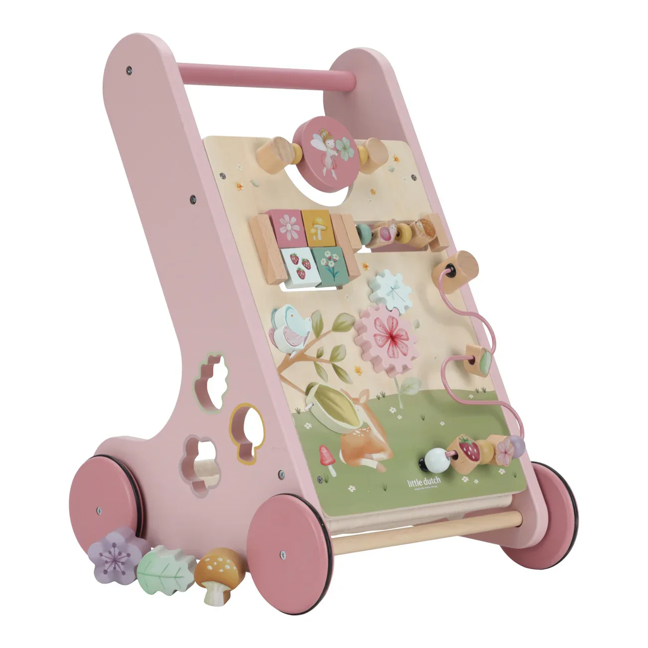 Little Dutch® Multi-activity baby walker Fairy Garden