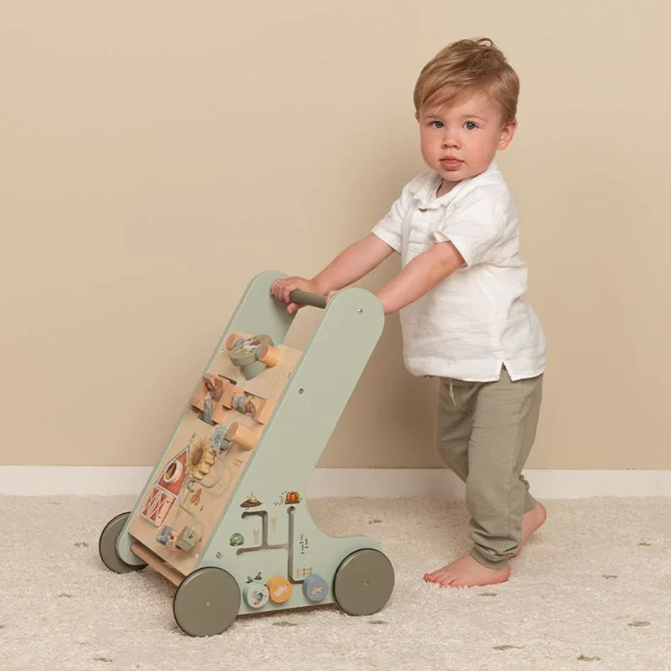 Little Dutch® Multi-activity baby walker Little Farm - Image 3