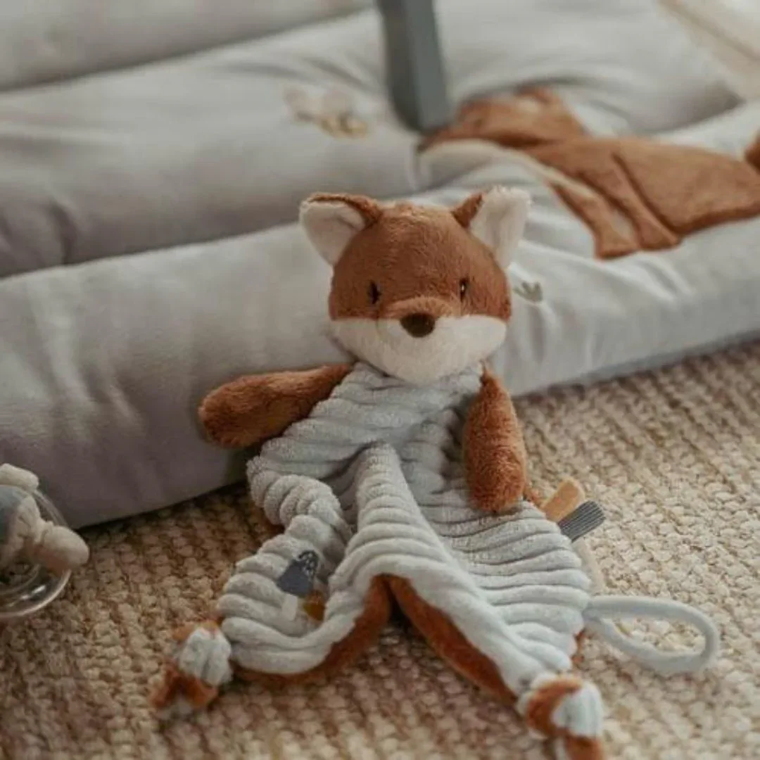 Little Dutch® Pacifier cloth muslin Fox Forest Friends - Image 3