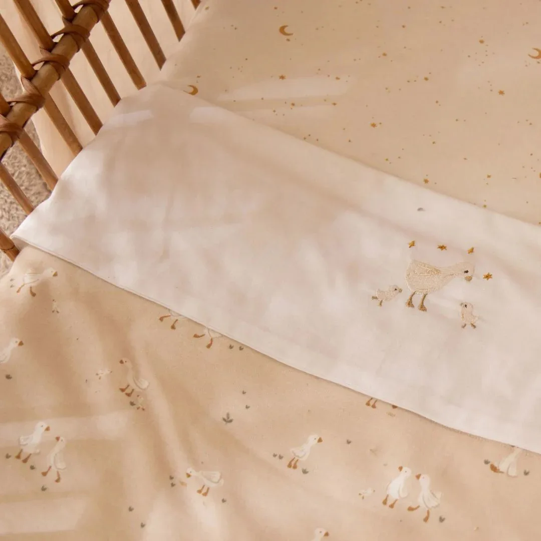 Little Dutch® Padded Blanket Little Goose 100x70 - Image 3