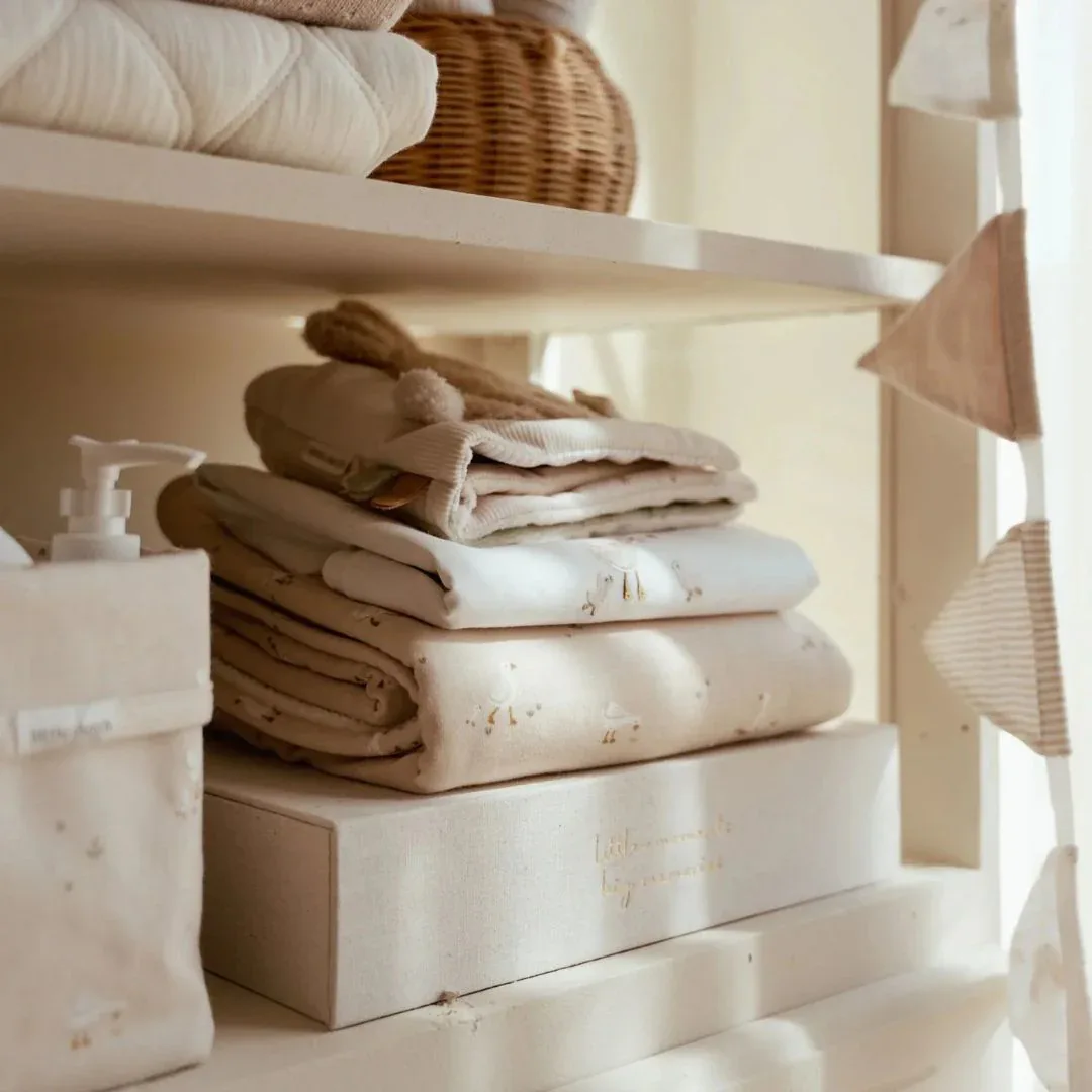 Little Dutch® Padded Blanket Little Goose 100x70 - Image 4