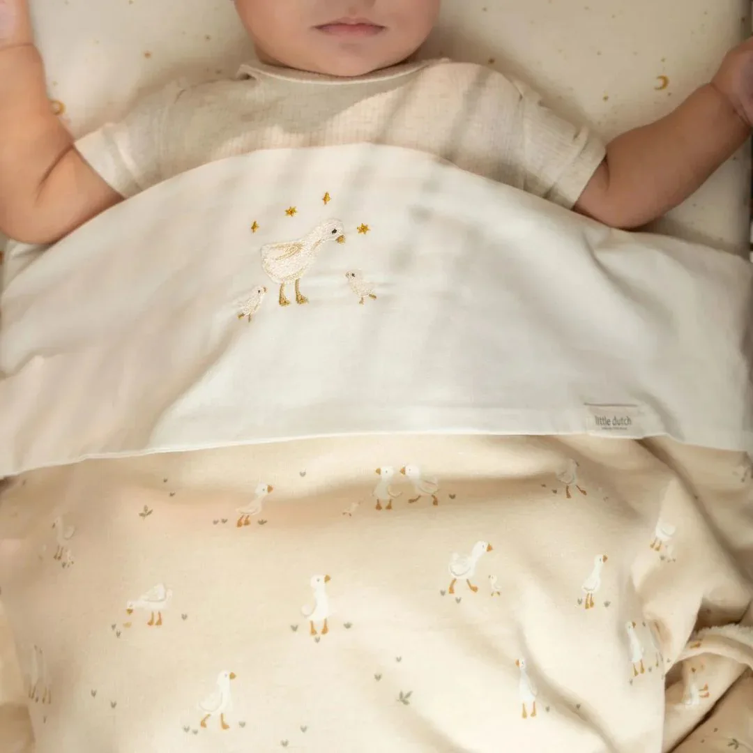 Little Dutch® Padded Blanket Little Goose 100x70 - Image 5