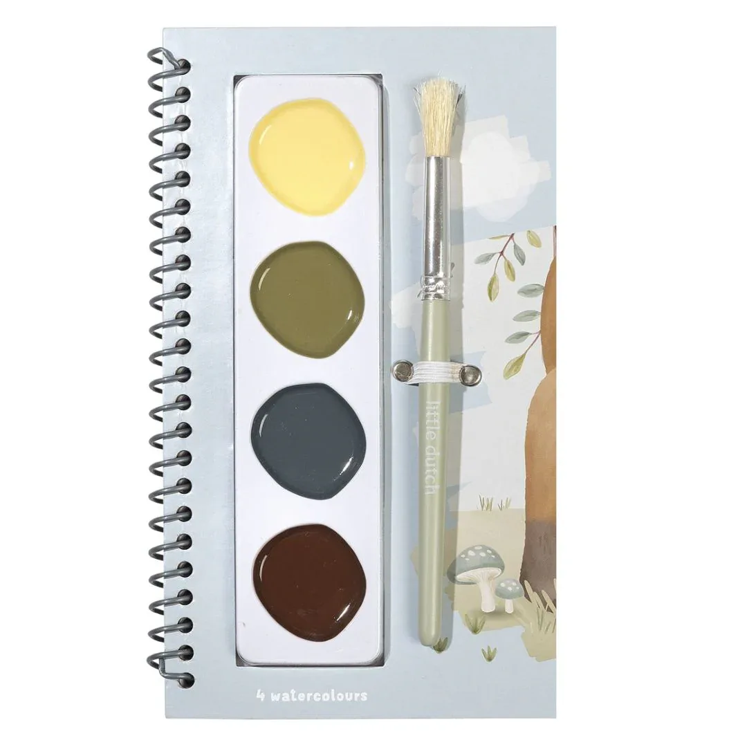 Little Dutch® Painting book Forest Friends - Image 3