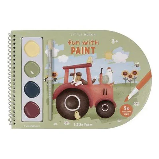 Little Dutch® Painting book Little Farm