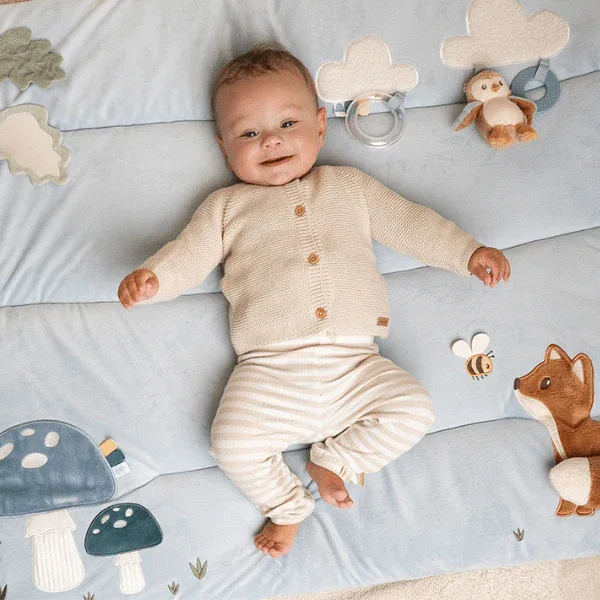 Little Dutch® Playpen mat Forest Friends 75 x 95cm - Image 2