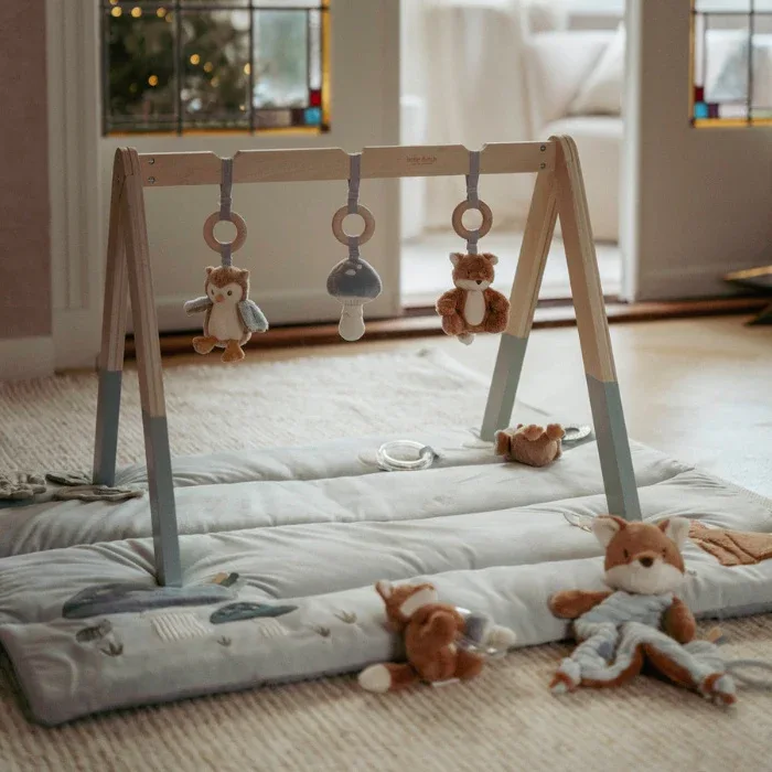 Little Dutch® Playpen mat Forest Friends 75 x 95cm - Image 3