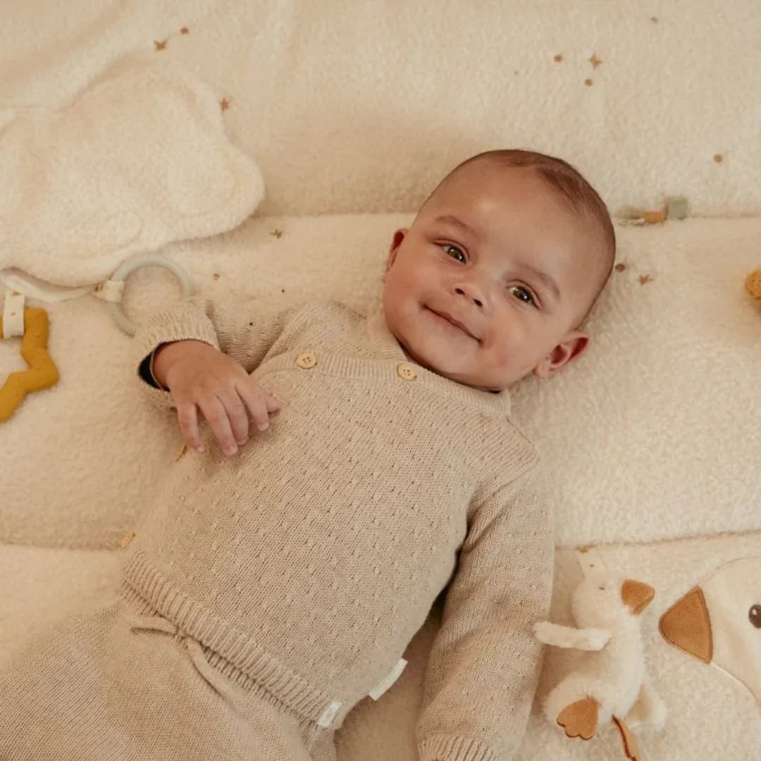 Little Dutch® Playpen mat Newborn Naturals 80 x 100 - Image 3
