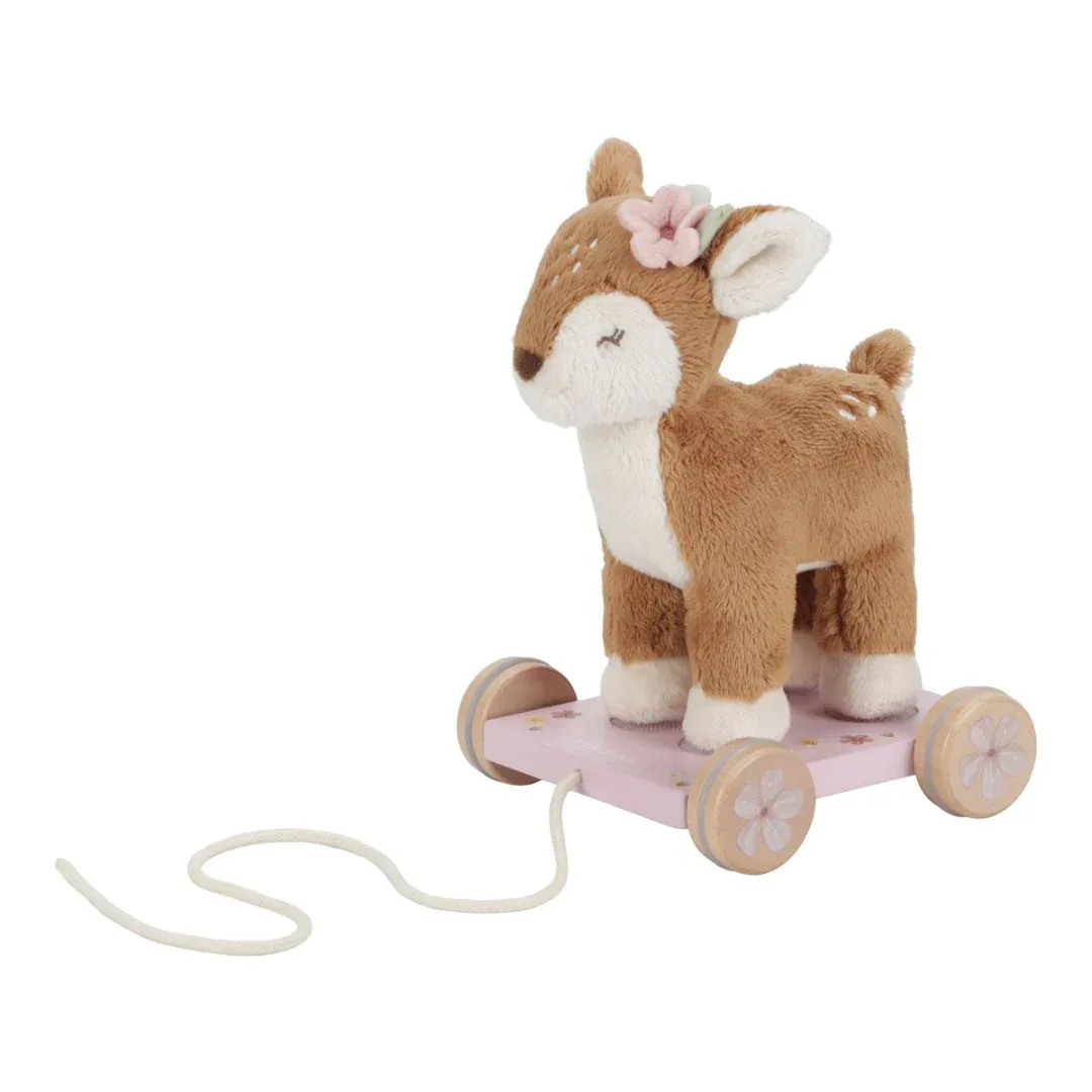 Little Dutch® Pull along Deer Fairy Garden - Image 2