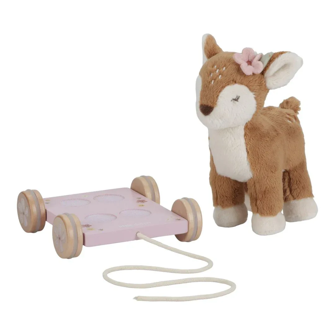 Little Dutch® Pull along Deer Fairy Garden - Image 3