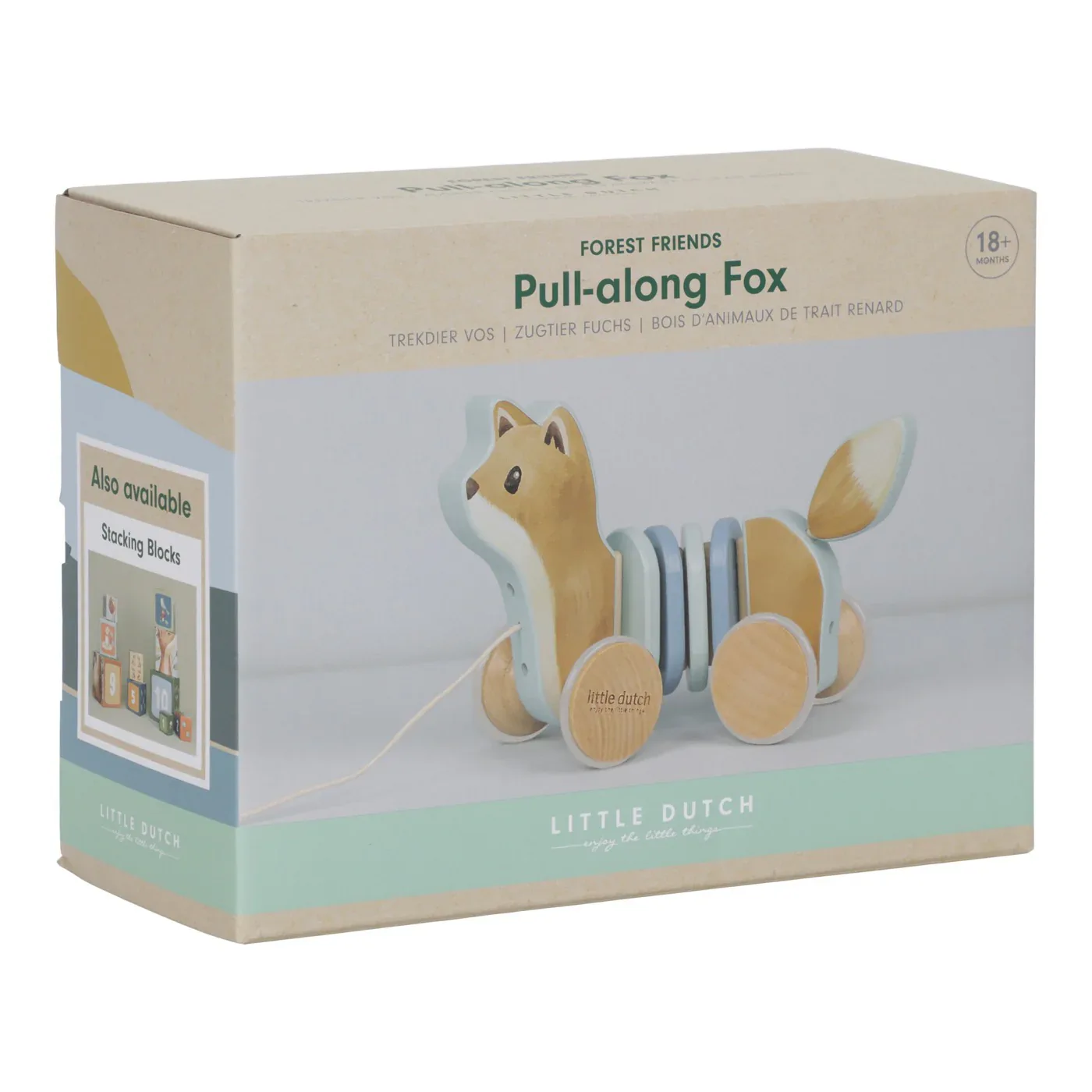 Little Dutch® Pull along Fox Forest Friends - Image 2