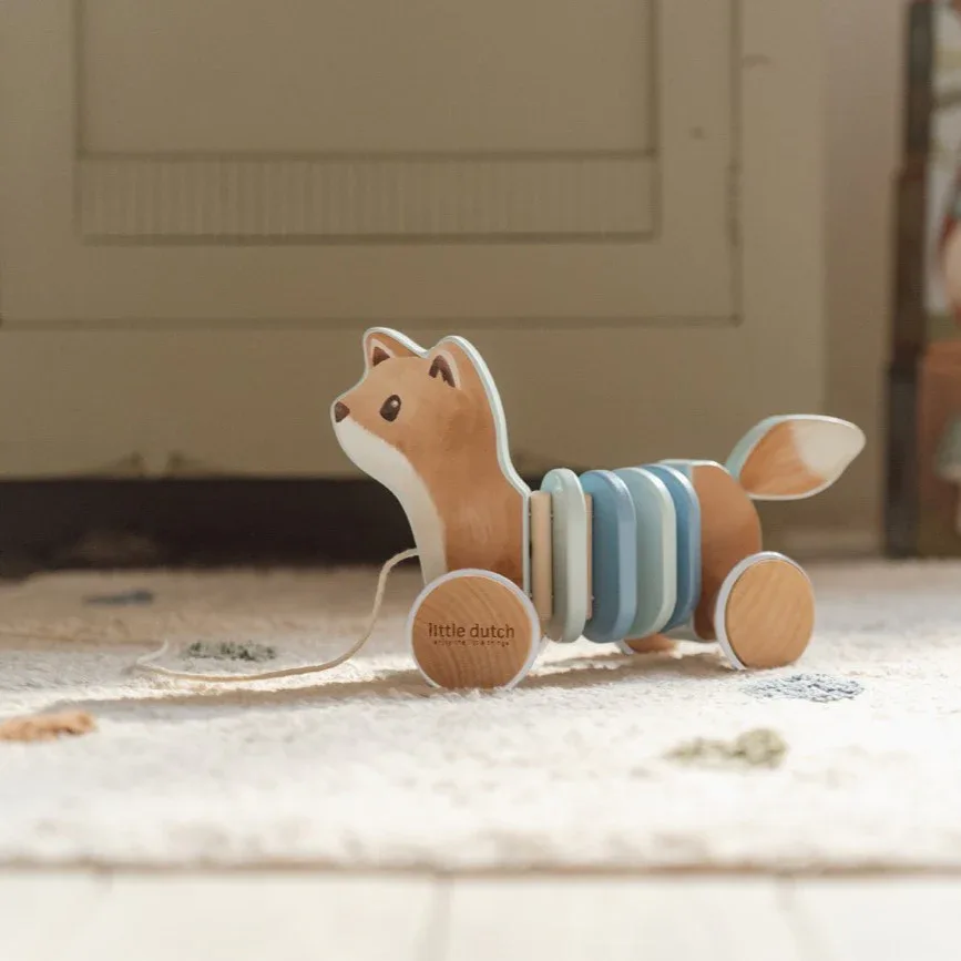 Little Dutch® Pull along Fox Forest Friends - Image 3