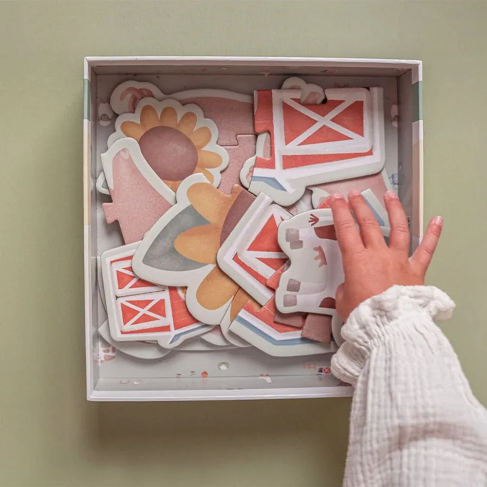 Little Dutch® Puzzle Little Farm 6in1 - Image 5
