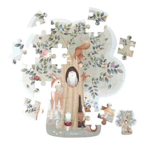 Little Dutch® Puzzle XL Forest Friends FSC - Image 2