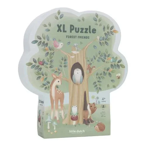 Little Dutch® Puzzle XL Forest Friends FSC - Image 3