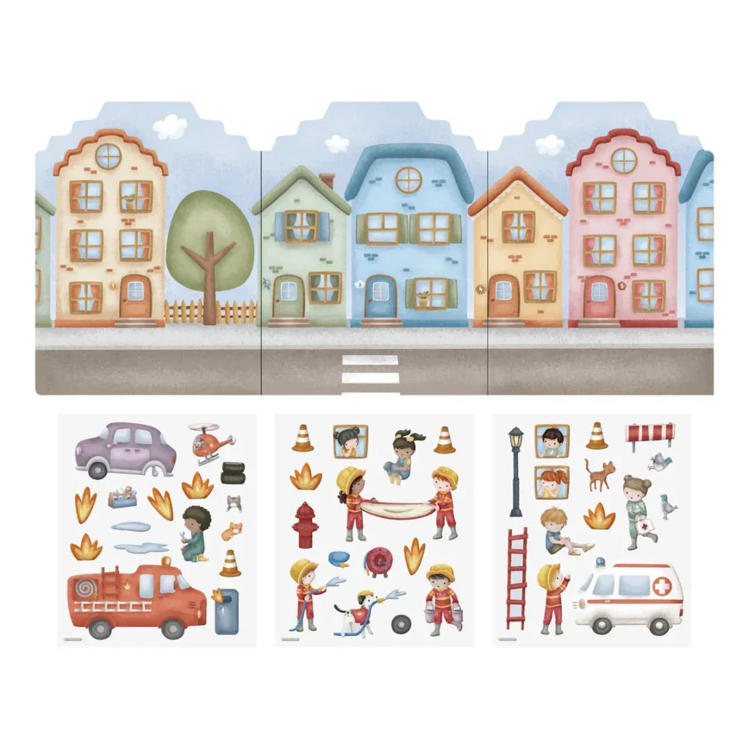 Little Dutch® Sticker Story Jim & Friends - Image 3
