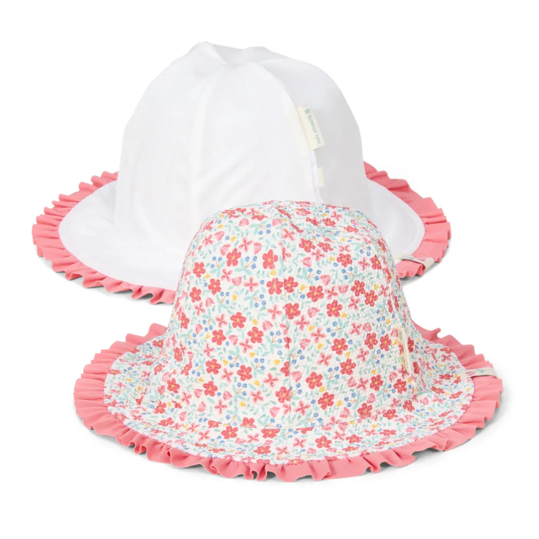 Little Dutch® Reversible hat Sunny Flowers - Image 2