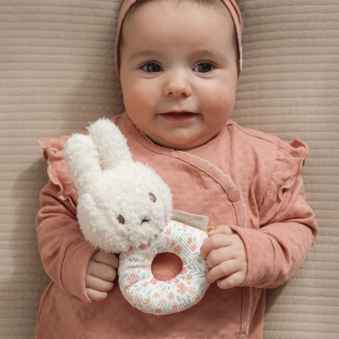 Little Dutch® Ringrattle miffy Lucky Blossom - Image 3