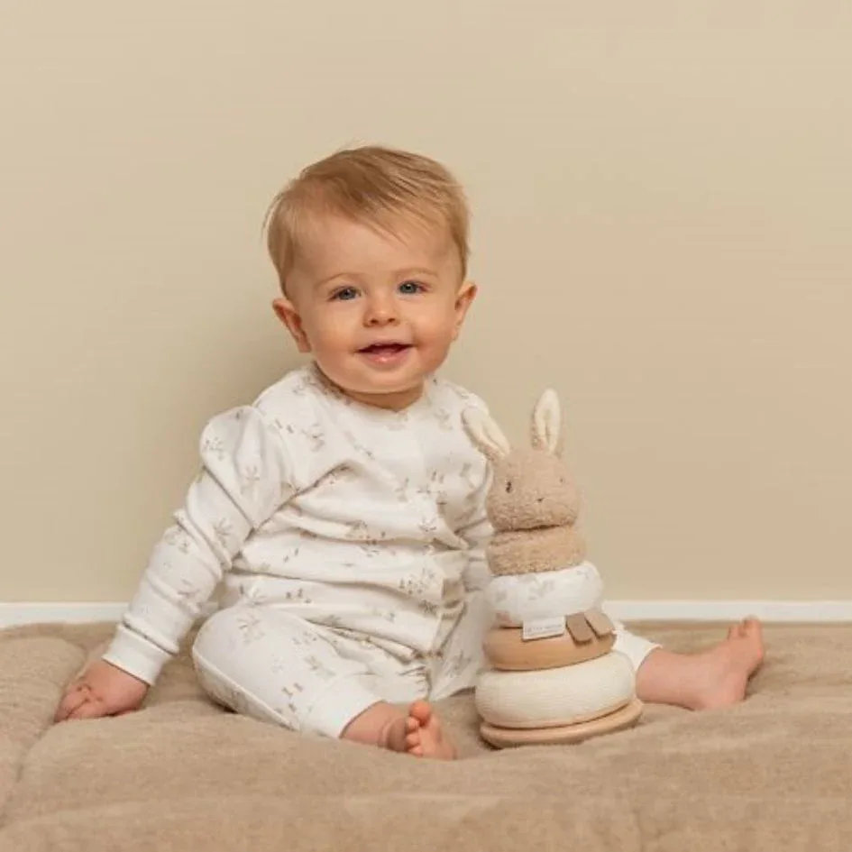 Little Dutch® Rocking ring stacker Baby Bunny - Image 3