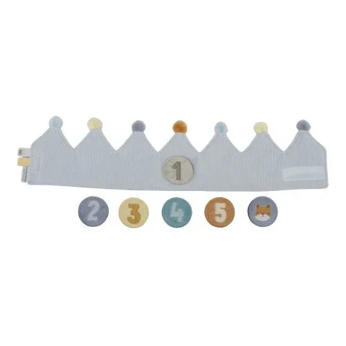 Little Dutch® Rojstnodnevna krona s številkami Blue - Image 2