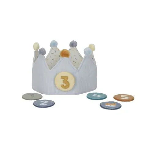 Little Dutch® Rojstnodnevna krona s številkami Blue - Image 4