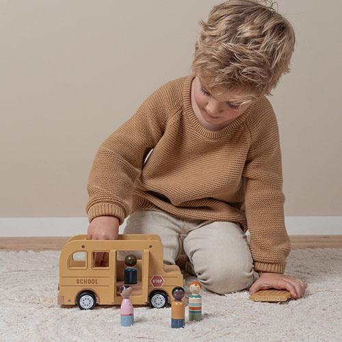 Little Dutch® School Bus with Figures - Image 4
