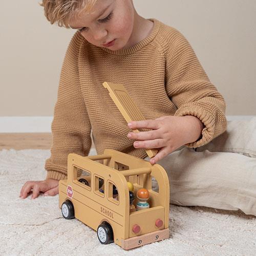 Little Dutch® School Bus with Figures - Image 5