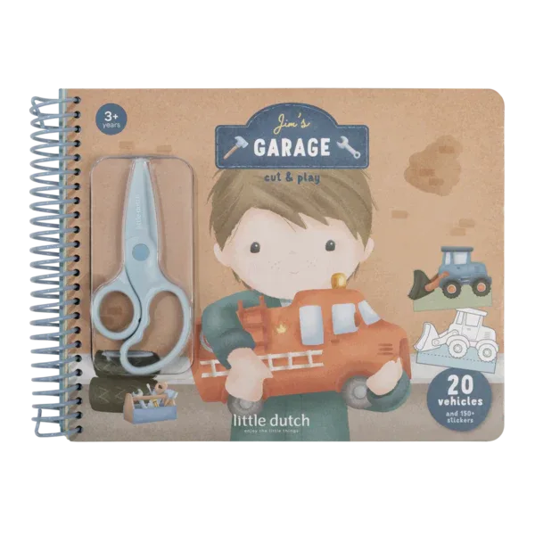 Little Dutch® Scissors Book Jim & Friends