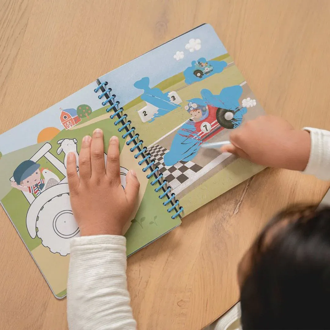 Little Dutch® Scratch & sketch book Jim & Friends - Image 5