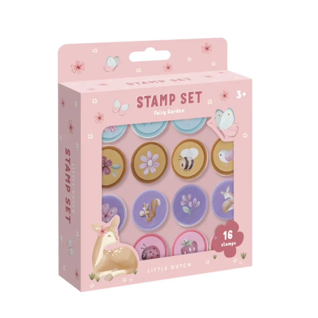 Little Dutch® Self inking stamps Fairy Garden - Image 3