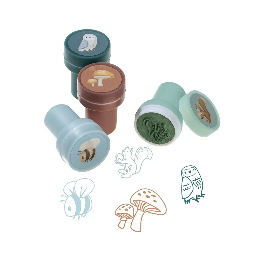 Little Dutch® Self inking stamps Forest Friends - Image 2