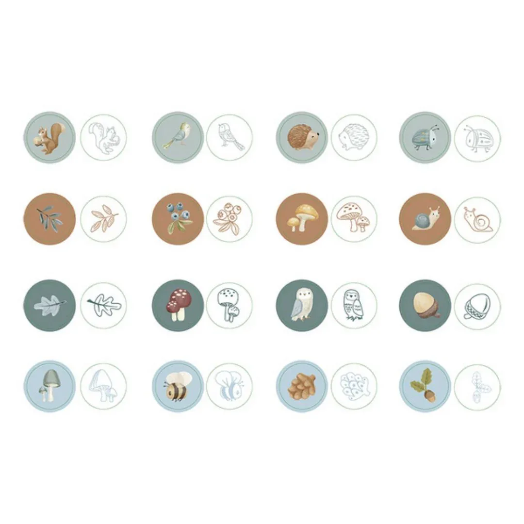 Little Dutch® Self inking stamps Forest Friends - Image 4