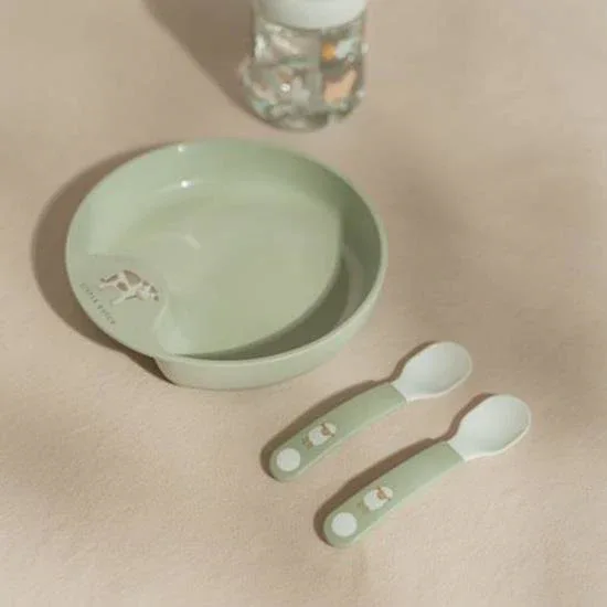 Little Dutch® Set of 2 Self-Feeding Spoons Little Farm - Image 2